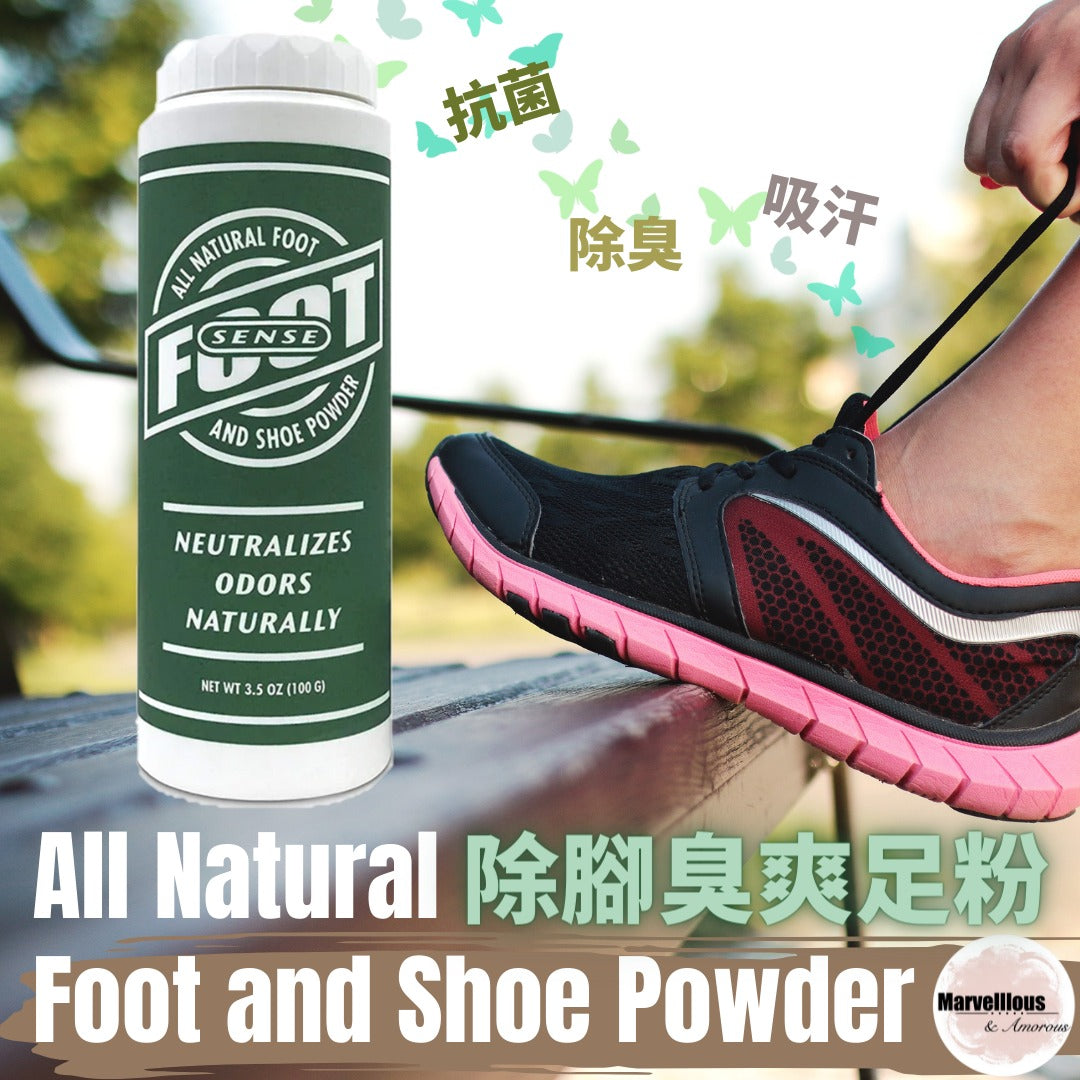 All Natural Foot and Shoe Powder 除腳臭爽足粉